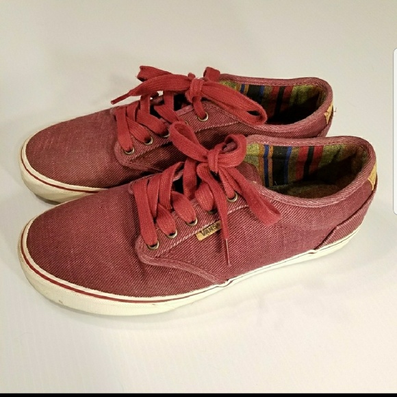 Black Men'S Atwood Hi Washed Twill Sneakers Black Men'S Atwood Hi Washed Twill Sneakers